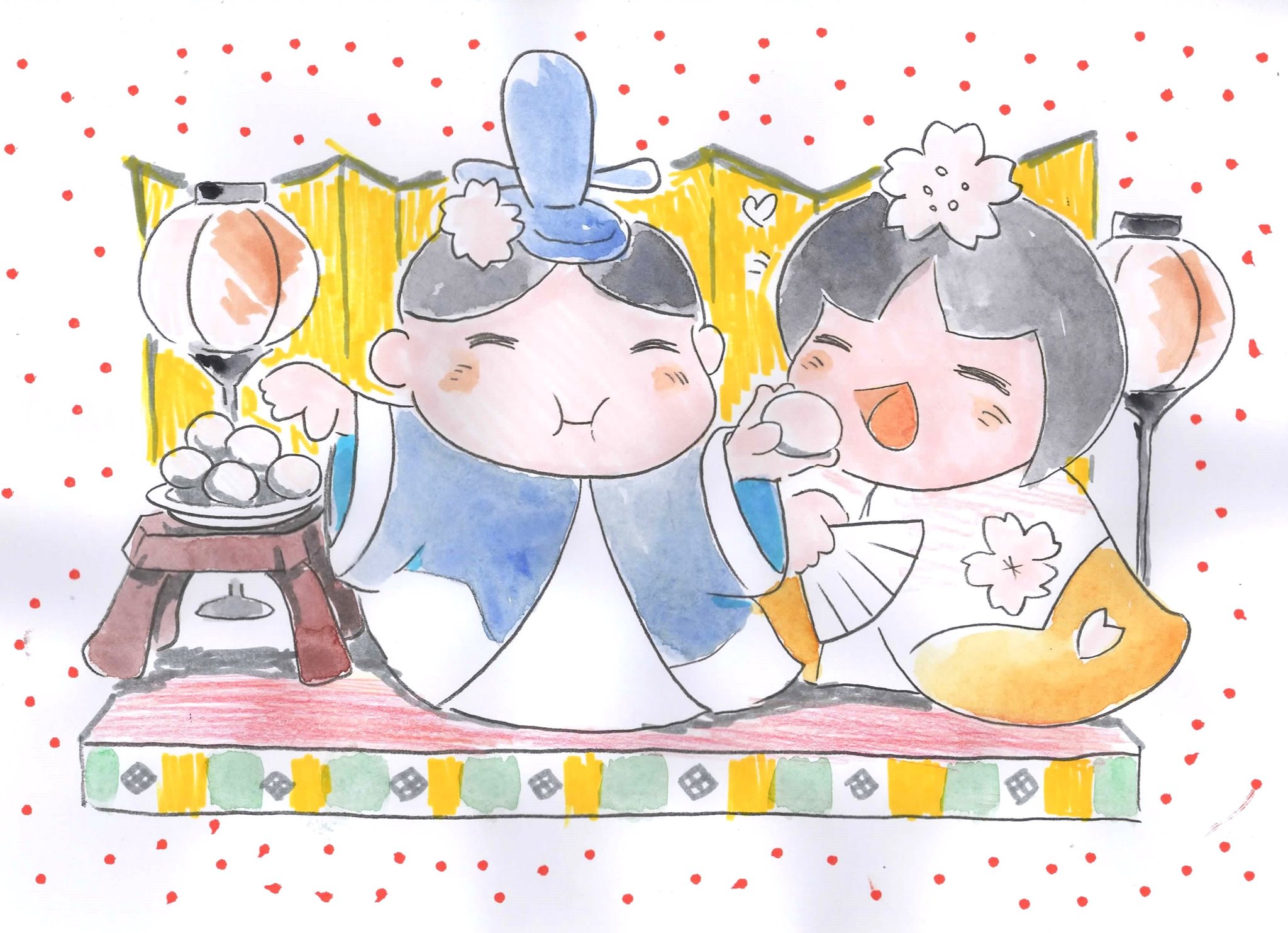 ひな祭り！HINA MATSURI! ...con dolcetto!