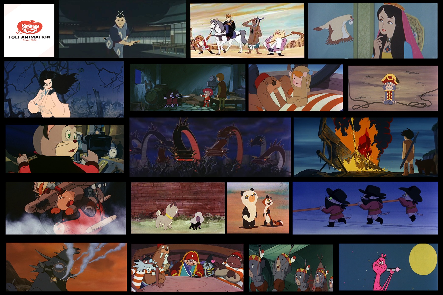 Metraggi d’animazione Le origini dell’animazione cinematografica giapponese, i Classici Toei